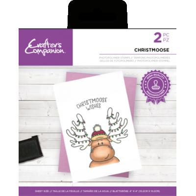 Crafter's Companion Clear Stamps - Christmoose
